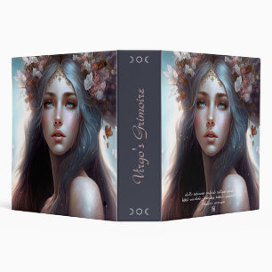 Create Your Own Virgo Sun Sign Zodiac Goddess 3 Ring Binder
