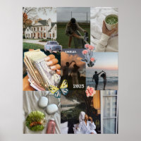 Create Your Own Vision Board 2025 Photo Collage