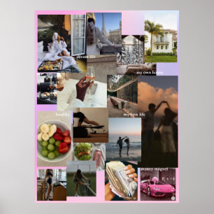 Create Your Own Vision Board Manifesting Poster