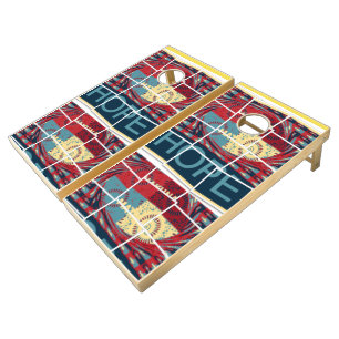 Create Your Own vision your design Hope Cornhole Set