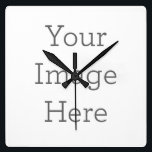 Create Your Own Wall Clock<br><div class="desc">Design your own custom wall clock on Zazzle. Add your own images, drawings or designs for a truly unique product that's made for you! Simply click "Customize" to get started.</div>