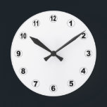 Create Your Own Wall Clock / custom, personalized<br><div class="desc">Wall Clock: Create Your Own - personalized professional branded item with custom logo / photo and easy further adjustments by adding text,  background colours or more images. Simple way to personalize your business,  create cool gifts for your family & friends for every occasion.</div>