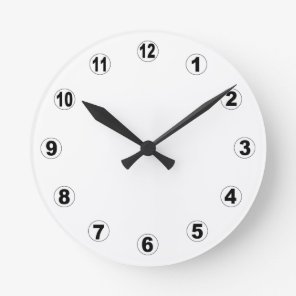 Create Your Own Wall Clock / custom, personalized