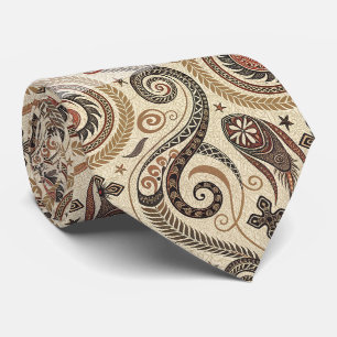 Create Your Own Warm Festive Tribal Harvest Neck Tie