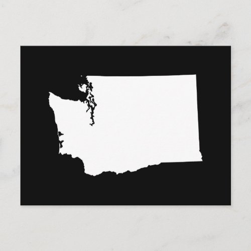 Create Your Own Washington Moving Announcement Postcard