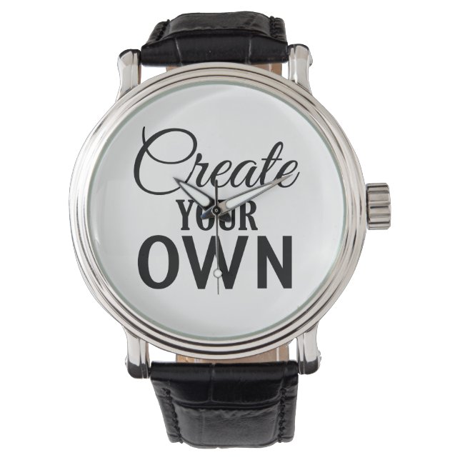 Create Your Own Watch (Front)