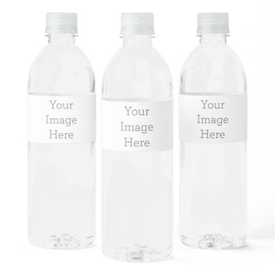 Create Your Own Water Bottle Label (8.25