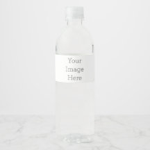 Blank Water Bottle Labels | Zazzle