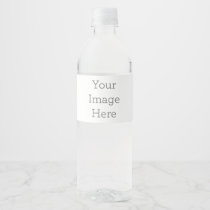 Create Your Own Water Bottle Label (8" x 2.125")