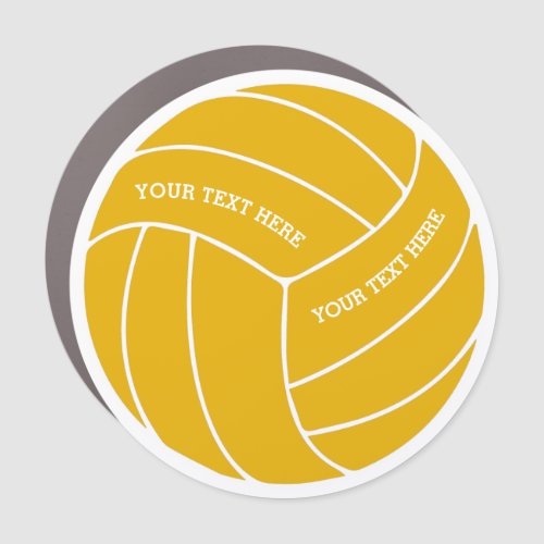 Create Your Own   Water polo Ball Personalized Car Magnet