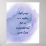 Create Your Own Watercolor Motivational Quote Poster