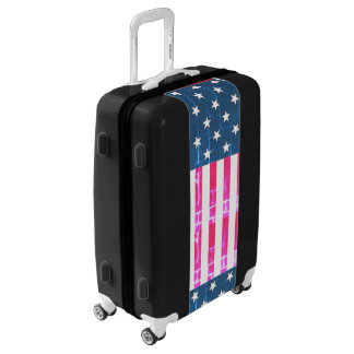 Create Your Own We are Stronger Together USA DIY Luggage