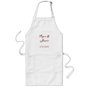 Create your own wedding apron