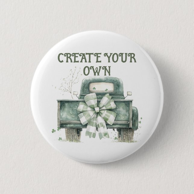 Create Your Own Wedding Button (Front)