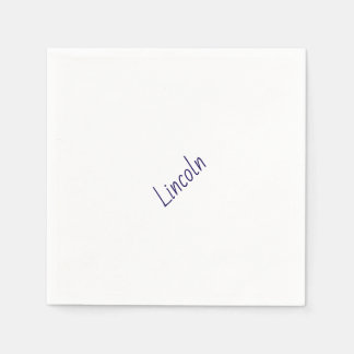 Create Your Own Wedding Cocktail Paper Napkin