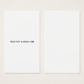 Create Your Own wedding custom (Front & Back)