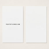 Create Your Own wedding custom Flat Note Card (Front & Back)