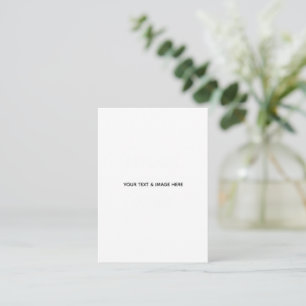 Create Your Own wedding custom Flat Note Card