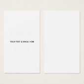 Create Your Own wedding custom Flat Note Card (Front & Back)
