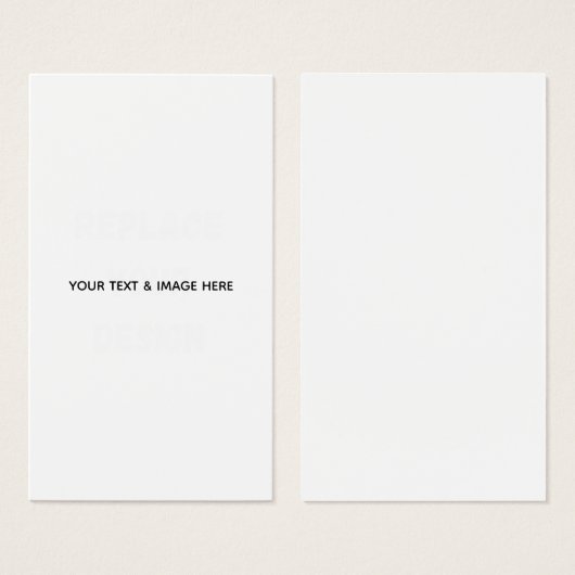 Create Your Own wedding custom Flat Note Card (Front & Back)