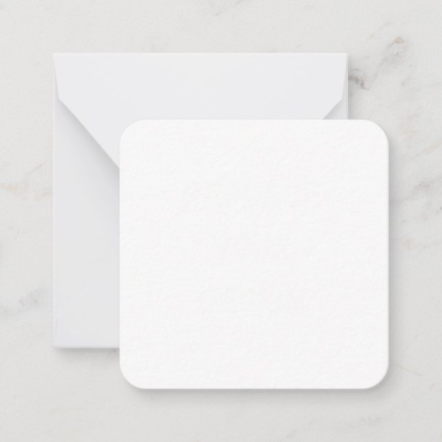 Create Your Own wedding custom  Note Card (Front)