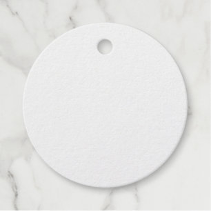 Create Your Own wedding Foil Favor Tags
