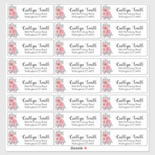 Create Your Own Wedding Guest Address Sticker
