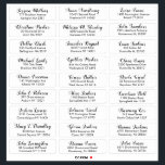 Create Your Own Wedding Guest Address Sticker<br><div class="desc">Create Your Own Personalized Wedding Guest Address Sticker Labels. Enter up to 27 guests addresses. Please double check all text before adding it to your cart. For further customization, please click the "customize further" link and use the design tool to modify this template. Personalize further , if desired, for the...</div>