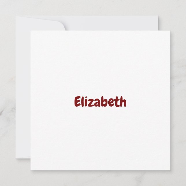 Create Your Own Wedding Invitation (Front)
