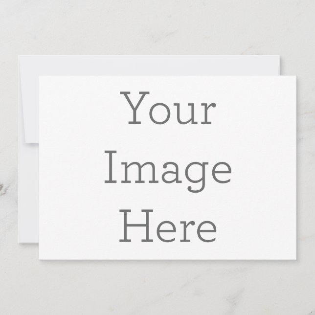 Flat Invitation, Size: 5" x 7", Paper: Signature Matte, Corner: Squared, Envelopes: White, Print Quality: Standard (Front)