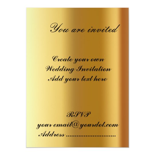 Create your own Wedding Invitation 2