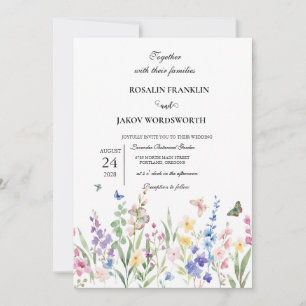 Create Your Own wedding Invitation card