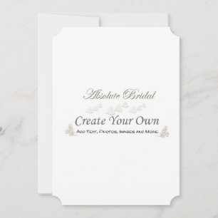 Create Your Own Wedding Invitations