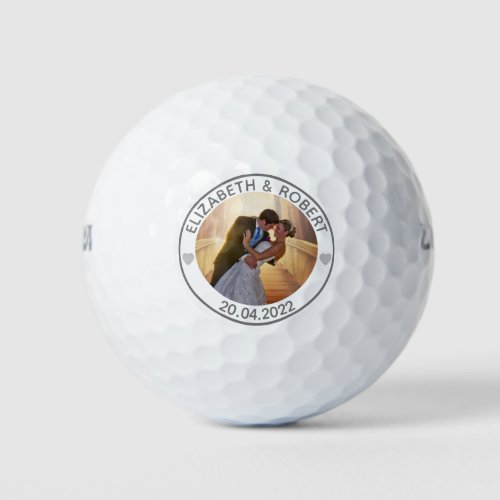 Create Your Own Wedding Personalized Photo Golf Balls