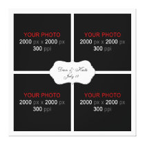 Create Your Own Wedding Photo Collage 003 Canvas Print Create Your Own Wedding Photo Collage 003 Canvas Print