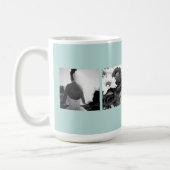 Create Your Own Wedding Photo Collage Monogram Coffee Mug (Left)