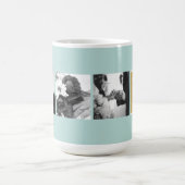 Create Your Own Wedding Photo Collage Monogram Coffee Mug (Center)