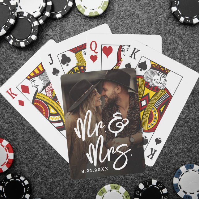 Create Your Own Wedding Photo Poker Cards (Create Your Own Wedding Photo Poker Cards )