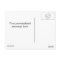 Create Your Own Wedding Photo Thank You Postcard