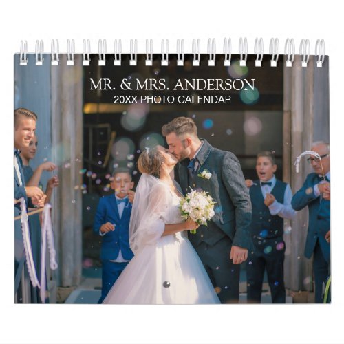 Create Your Own Wedding Photos 2024 Calendar