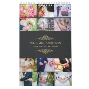 Create Your Own Wedding Photos 2025 Calendar