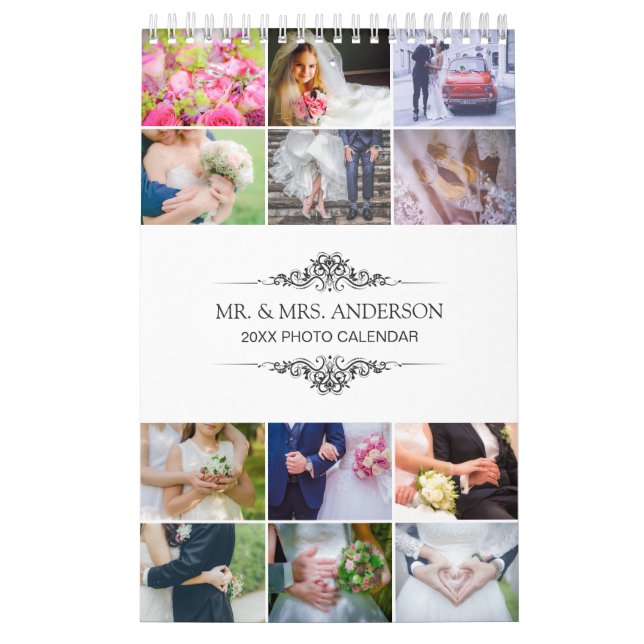 Create Your Own Wedding Photos 2026 Calendar (Cover)