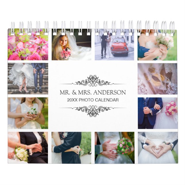 Create Your Own Wedding Photos 2026 Calendar (Cover)