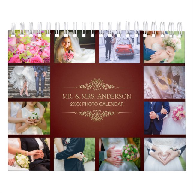 Create Your Own Wedding Photos 2026 Calendar (Cover)