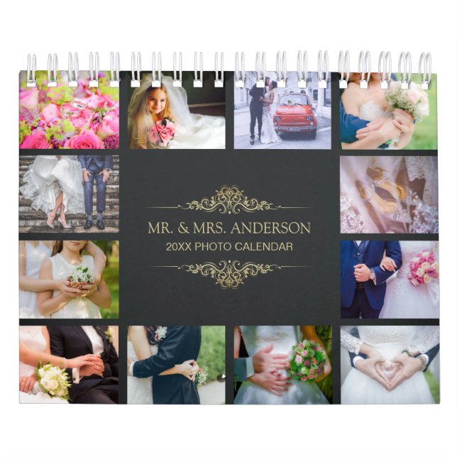 Create Your Own Wedding Photos 2026 Calendar (Cover)
