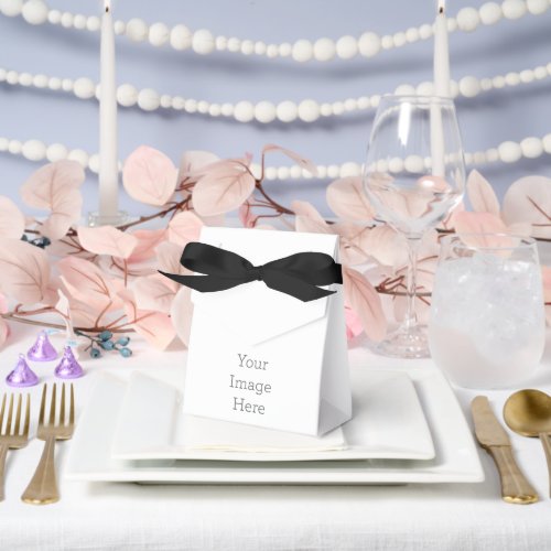 Create Your Own Wedding Tent Favor Box