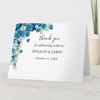 Create Your Own wedding Thank You Card