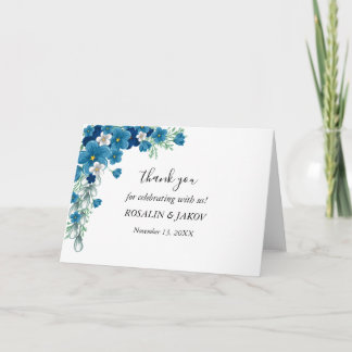 Create Your Own wedding Thank You Card