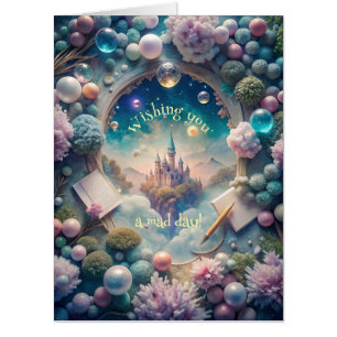 Create Your Own Whimsical Dream Castle Card