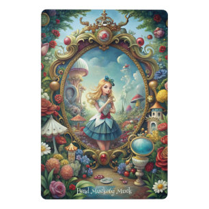 Create Your Own Whimsical Looking Glass Alice Mini Clipboard
